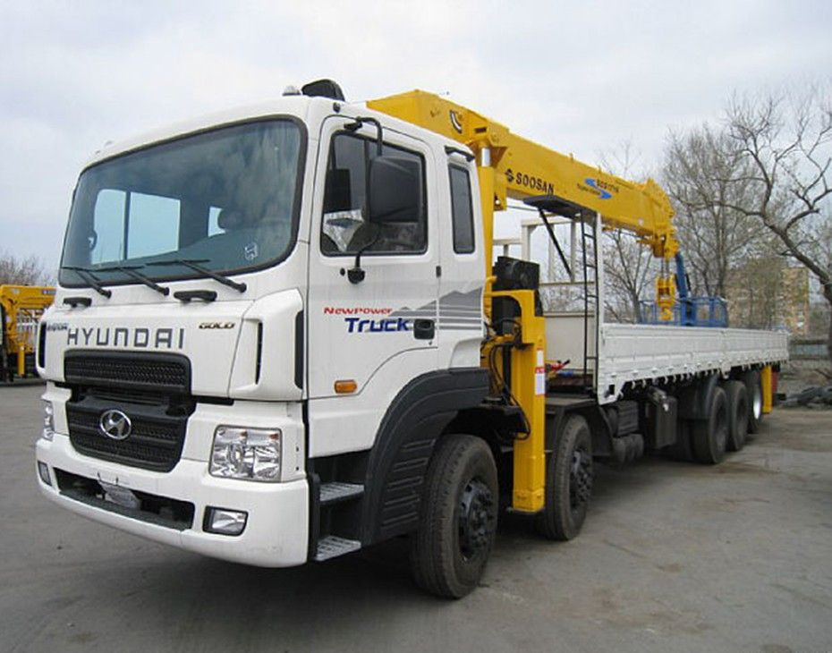 КРАН-МАНИПУЛЯТОР HIAB 190T НА БАЗЕ HYUNDAI HD 250